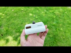 Compact ABS 5000 Mah Power Banks USB C Battery Pack 15W 18W