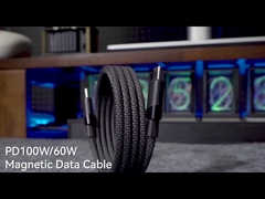 ESSAGER ES-X53 Series 100W USB C to USB C Magnetic Charging Cable