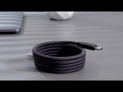 Fast Charge Magnetic Absorption Cable USB C to USB C Cord 60W 100W ES-X56 Series