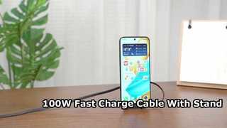 ESSAGER 100W USB C Cable With Stand