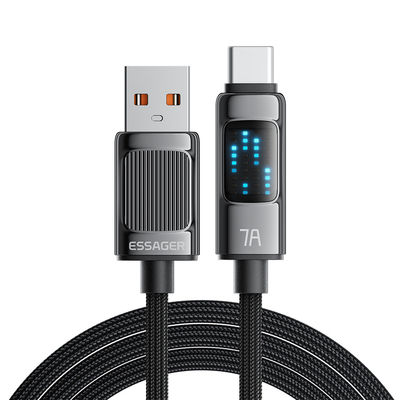 खरीदें 7A अधिकतम 100W USB A से C प्रकार C चार्जिंग केबल ESSAGER ES-X58 श्रृंखला online manufacture
