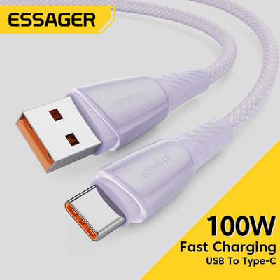 खरीदें 100W यूएसबी ए टू सी केबल 0.5 मीटर 1 मीटर 2 मीटर 3 मीटर Huawei Xiaomi फोन के लिए online manufacture