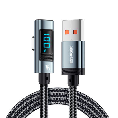 खरीदें ESSAGER ES-X47 सीरीज USB A से C केबल 1 मीटर छोटा 2 मीटर लंबा 100W online manufacture