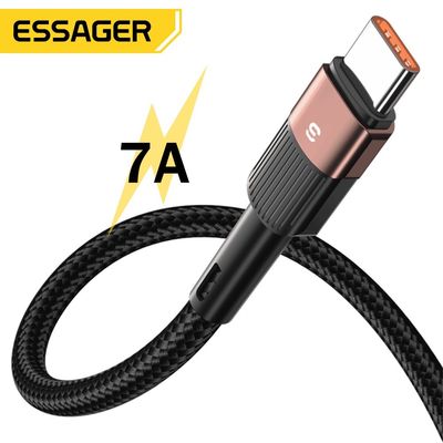 satın al Android Hızlı Şarj Veri Kablosu Tipi C 1/2/3M 7A 100W Huawei için Xiaomi online manufacture