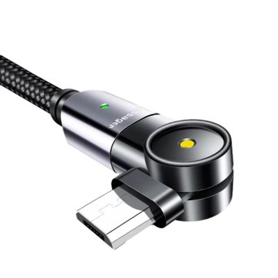 satın al Orijinal LED USB A to C Veri Kablosu Hızlı Şarj 180 Dönüş 3A online manufacture