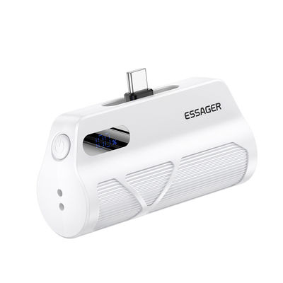 kopen Compact ABS 5000 Mah Power Banks USB C accu 15W 18W online manufacture