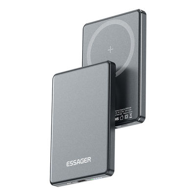 satın al ESSAGER KR-W002 Serisi Mini Kablosuz Güç Bankaları Ultra İnce 5000mah online manufacture
