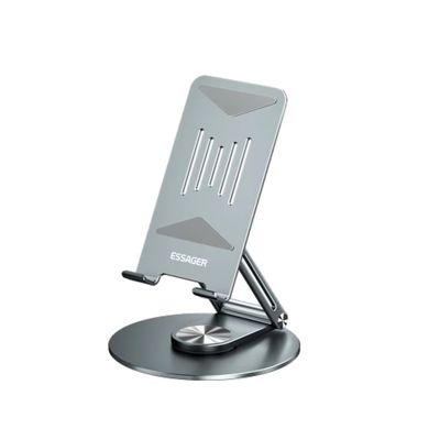 comprar Cyclone Grey Desktop Phone Tablet Holder Stand 360 Rotação Dobradora online manufacture