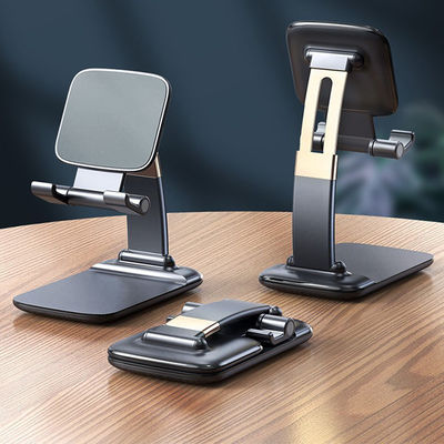 satın al ABS Çinko Alaşım Silikon Masaüstü Telefon Taşları Katlanabilir Düzenlenebilir online manufacture