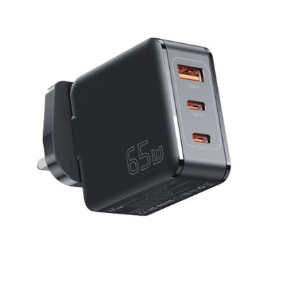 satın al Seyahat USB C USB A Port PD Cep telefonu GaN Duvar Şarj cihazı Hızlı Küçük 65W 60W 45W 18W online manufacture