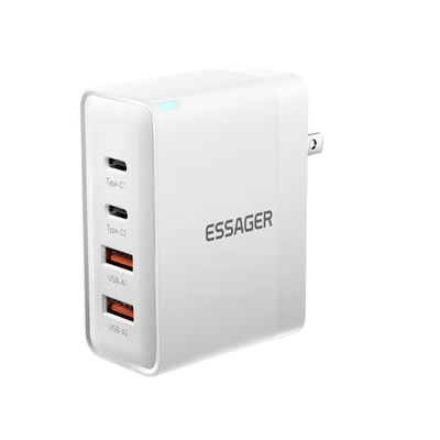 satın al ESSAGER ES-CD37 Serisi GaN Şarj cihazları 100W USB A USB C PD Şarj cihazı online manufacture
