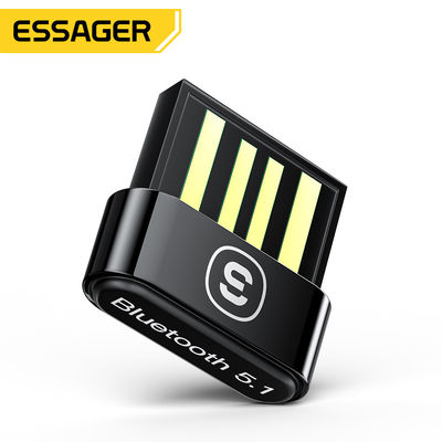 satın al Essager 2022 Soğutucu Mini BT5.1 USB Bluetooth Adaptörleri 5.1 USB Kablosuz Alıcı Adaptörü online manufacture