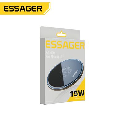 comprar Espelho Desktop Qi Carregador de telefone sem fio Magnético 15W Com 1m cabo Tipo-C online manufacture