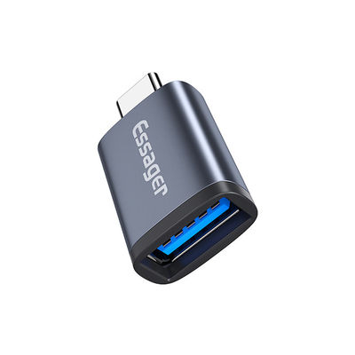 satın al USB 3.0 OTG Adaptörü Değiştiricisi 3A Hızlı Şarjı Destekleyen 5Gbps Tip C OTG Adaptörü online manufacture