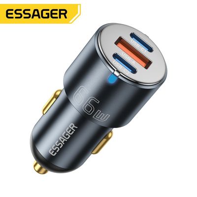 購入 PD Typc C USB A EVカーチャージャー 急速充電 60W 66W 12V 24V EVカー用 online manufacture