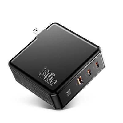 satın al Çift USB 2 Port Yolculuk 140w GaN Şarj cihazları Hızlı Şarj Telefon Aksesuarları online manufacture