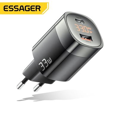 購入 USB A型C型 GaN充電器 ミニ 急速充電 33W ケーブル EU 標準 online manufacture
