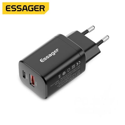 satın al Essager 2022 Journey PD QC 30W Şarj cihazı USB Tip-C Hızlı Şarj Telefon Duvar Şarj cihazı Cep telefonu için online manufacture