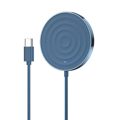 satın al Mikrodalga manyetik kablosuz hızlı şarj cihazı Ip 12 için lamba ile 15W kablosuz şarj cihazı online manufacture