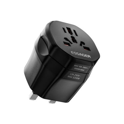 comprar ESSAGER WL-033-WL-09 Série EU UK para Universal UK para EU Adaptador de energia de viagem online manufacture