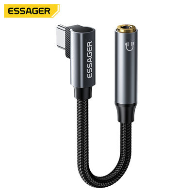 kopen Essager ES-YP28 Lightning Usb Type C naar 3,5 mm audio converter adapterkabel online vervaardiging