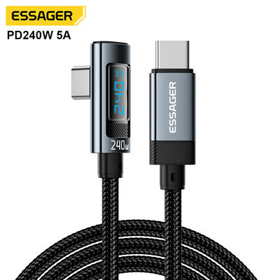 kupować ESSAGER ES-X47 240W USBC do USBC Szybkie ładowanie Typ C Kabel danych produkcja online