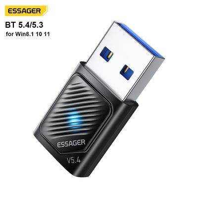 ESSAGER ES-BT16 USB Wireless Bluetooth Adapter For Pc Computer Win 8.1 10 11