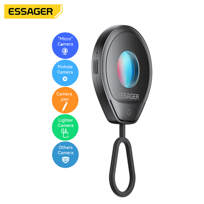 ESSAGER Pinhole Hidden Camera Anti-Peeping Spy Infrared Detector For Room Hotel ES-TC01