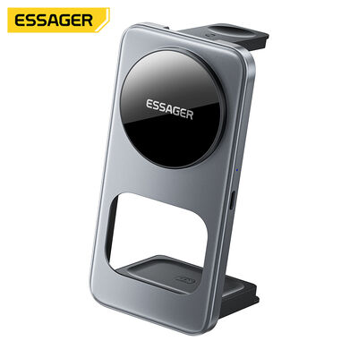 ESSAGER T40 15W 3 σε 1 Αναδιπλούμενη Μαγνητική Ασύρματη Βάση Φόρτισης